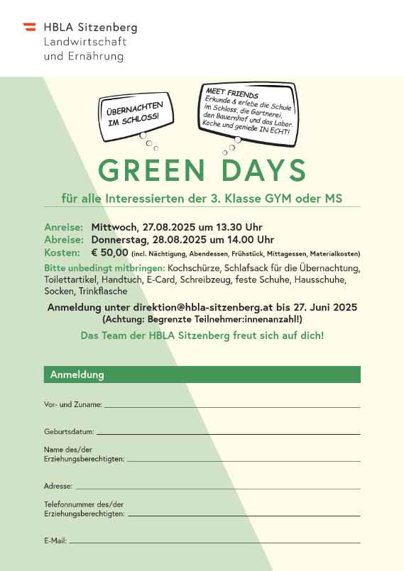 Green Days 2025